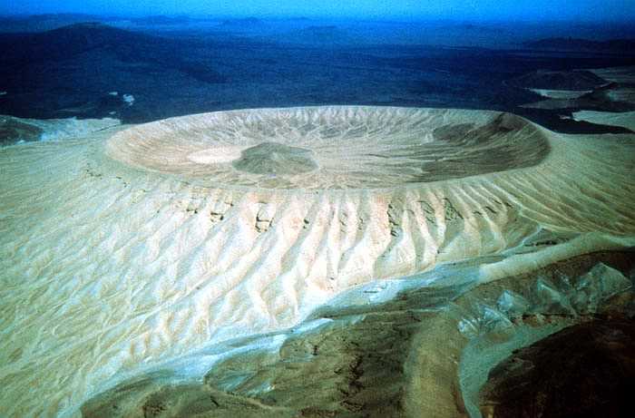 Air Photo of Jebel Bayda, courtesy of Saudi Geological Survey