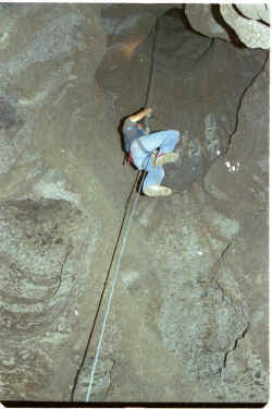 Mechanical ascenders are used for prusiking up the rope