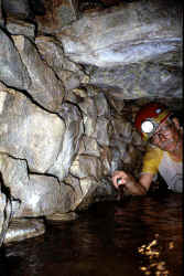 John Pint investigates a qanat in western Saudi Arabia still supplying water to a nearby farm