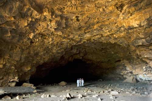 Entrance to Workshop Section of Umm Jirsan- Photo by John Pint