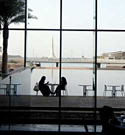 View from KAUST dining hall