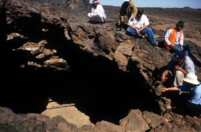 First lava tube