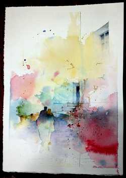 Abstract watercolor