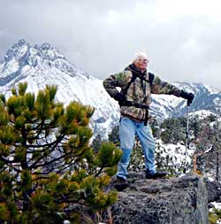 John Pint on the Nevado de Colima Volcano