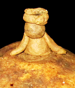 Figure found on a stalagmite