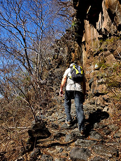 Machu Pichu style trail