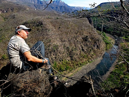 Rodrigo Orozco at Tequilizinta mirador