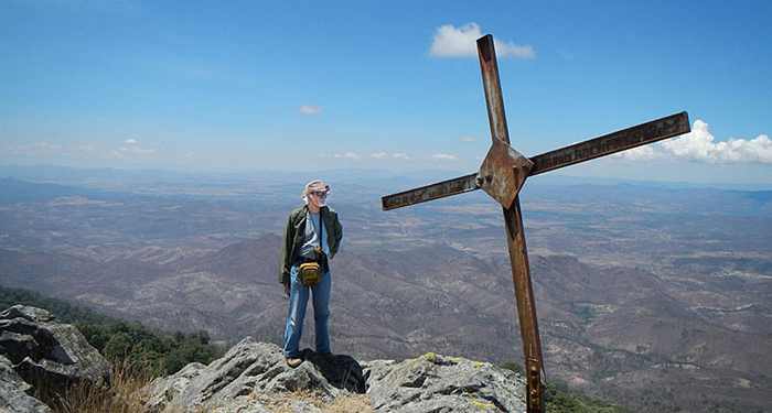 John Pint on top of La Tetilla de Ameca