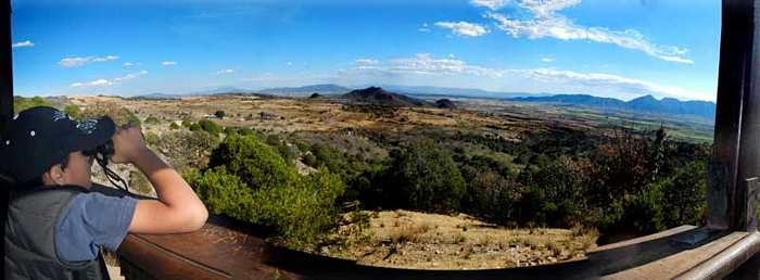 Misael Caballero at Bird Lookout