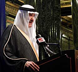 HRH Prince Sultan bin Salman al Saud. Photo by J. Pint